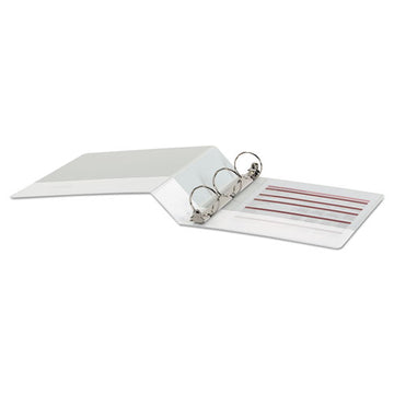 Universal® Economy Round Ring View Binder, 3 Rings, 2" Capacity, 11 X 8.5, White freeshipping - TVN Wholesale